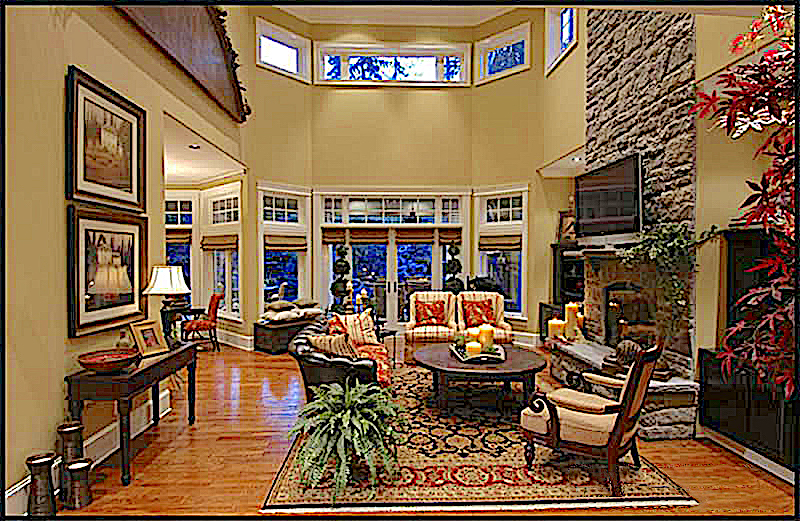 Family Room of this 4-Bedroom,4684 Sq Ft Plan -4684