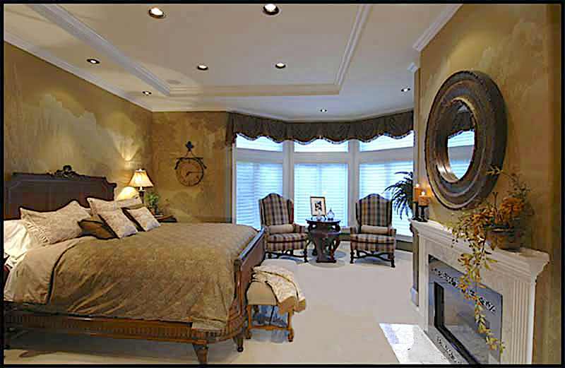 Master Bedroom of this 4-Bedroom,4684 Sq Ft Plan -4684