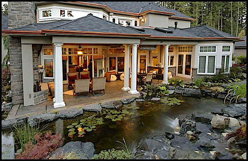 Rear View of this 4-Bedroom,4684 Sq Ft Plan -4684