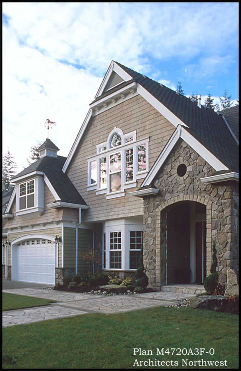 Front View of this 4-Bedroom,4720 Sq Ft Plan -115-1187