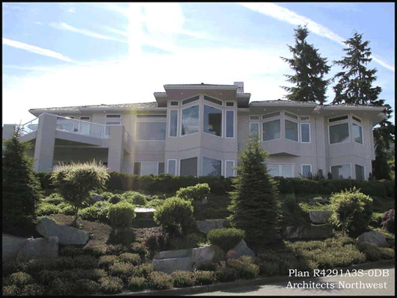 Home Plan Front Elevation of this 4-Bedroom,4291 Sq Ft Plan -115-1202