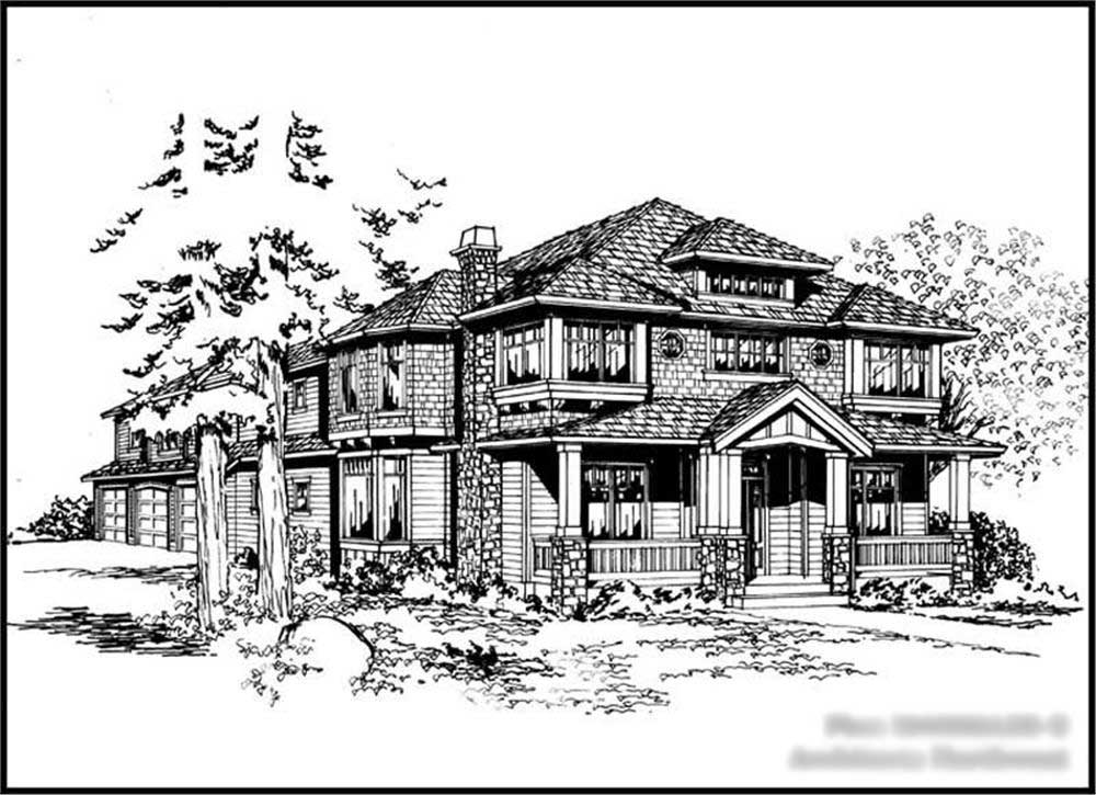 Main image for house plan # 15069