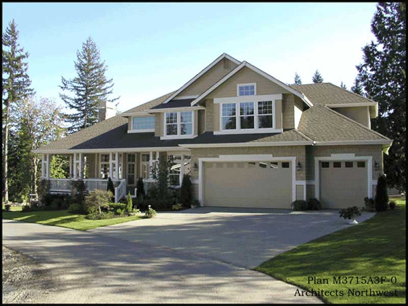 Exterior Photo of this 4-Bedroom,3715 Sq Ft Plan -3715