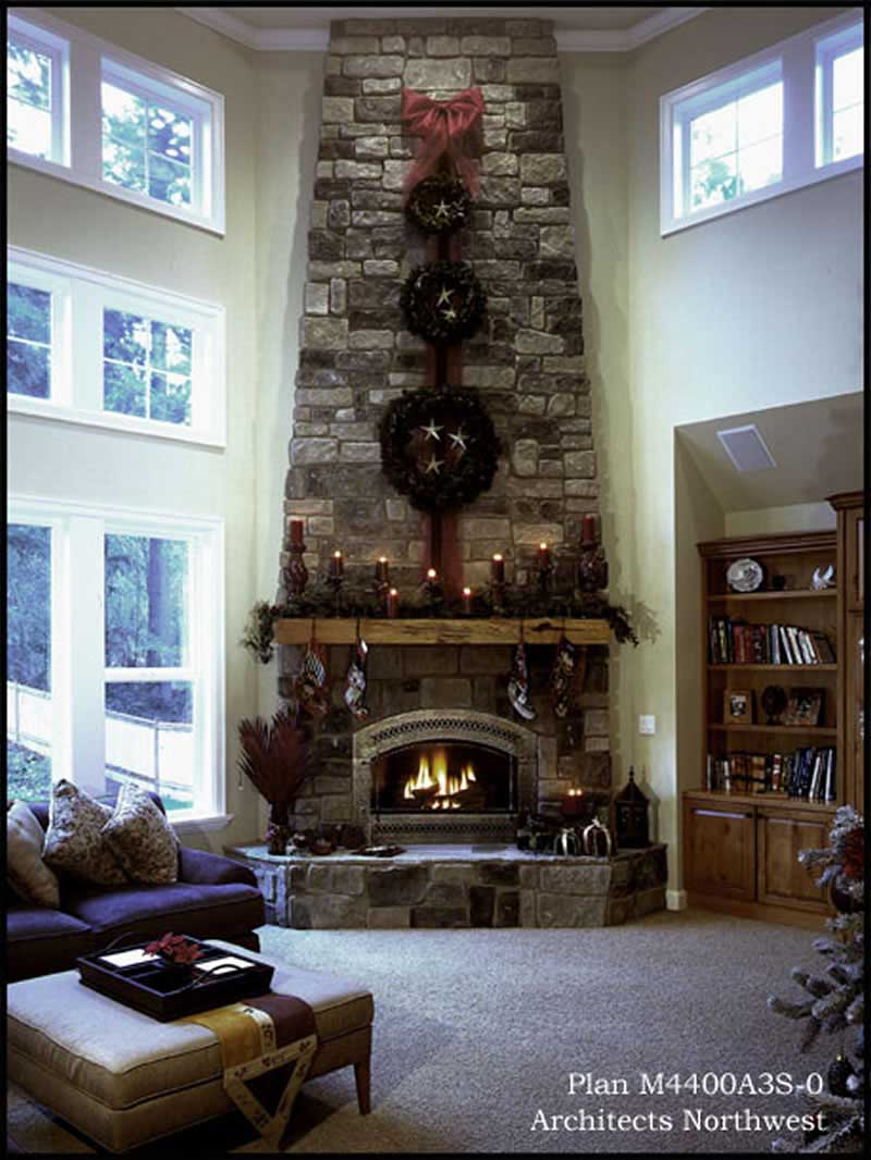 Great Room: Holidays of this 4-Bedroom,4400 Sq Ft Plan -115-1256