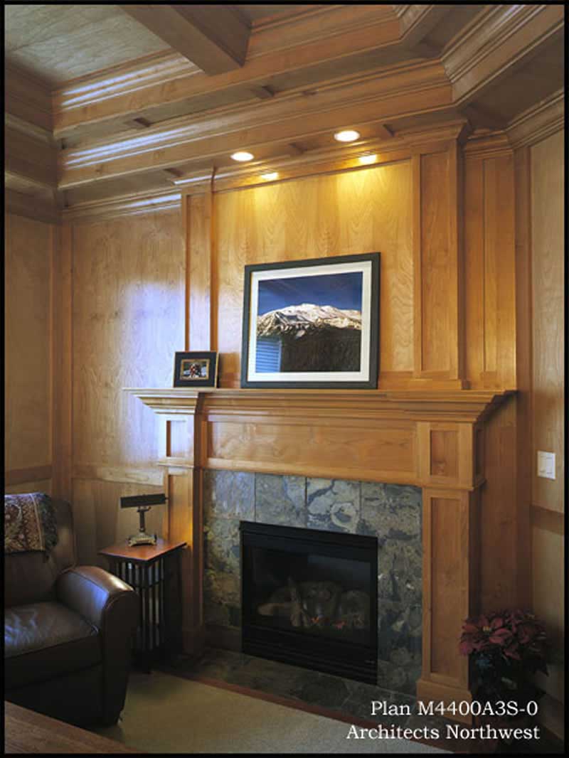 Home Office: Den of this 4-Bedroom,4400 Sq Ft Plan -115-1256