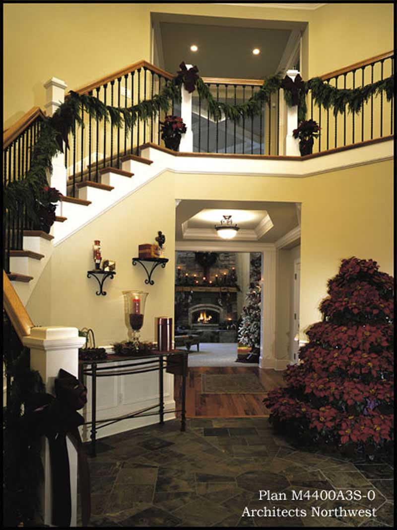 Entry Hall: Holidays of this 4-Bedroom,4400 Sq Ft Plan -115-1256