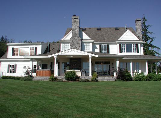 Rear View of this 5-Bedroom,5315 Sq Ft Plan -115-1271