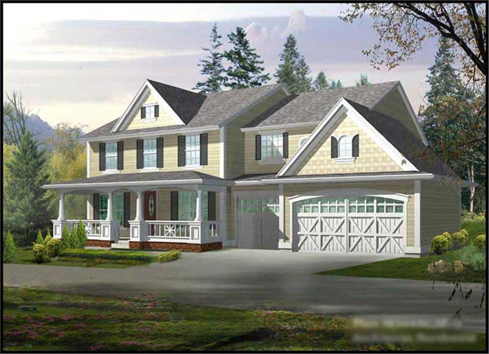 Main image for house plan # 14967