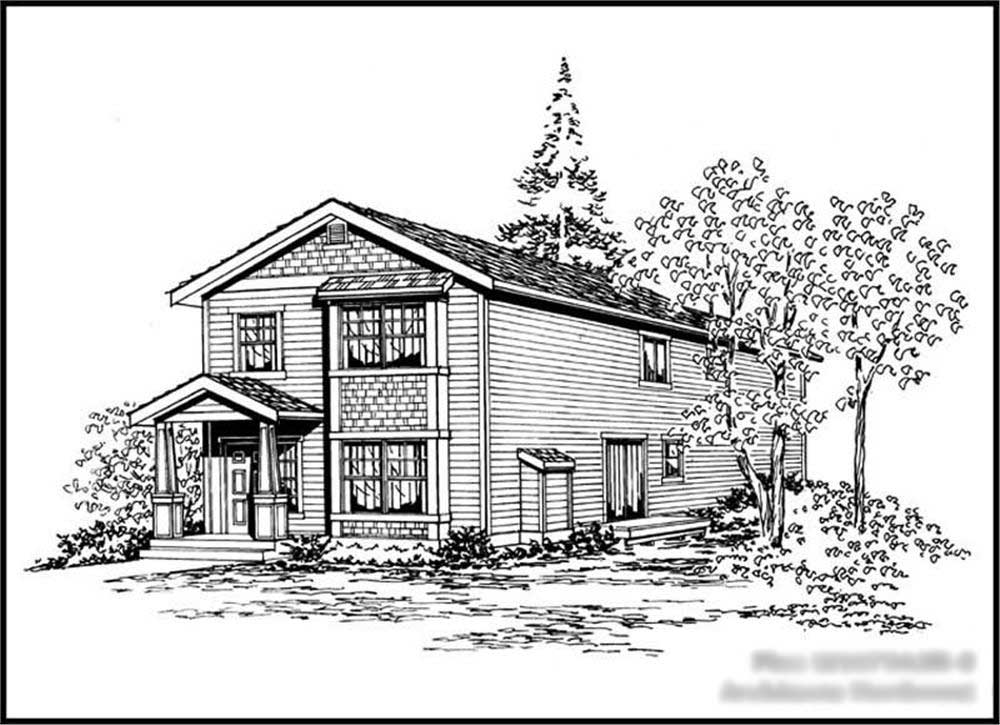 Main image for house plan # 14618