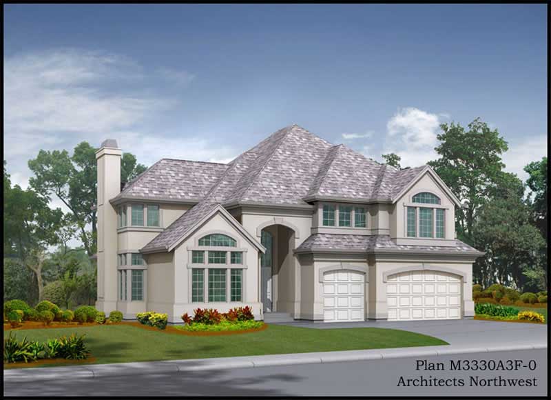 Contemporary home (ThePlanCollection: Plan #115-1332)
