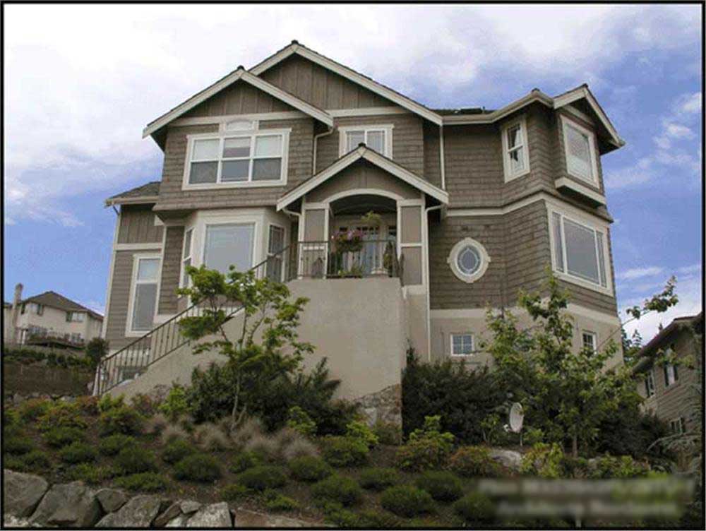 Multi-Level home (ThePlanCollection: Plan #115-1335)