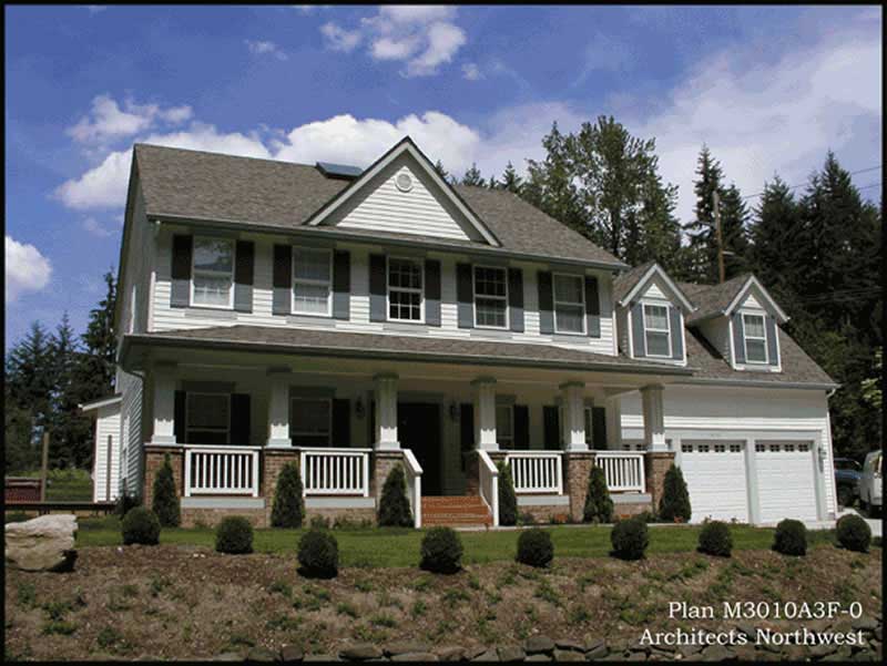 Country home (ThePlanCollection: Plan #115-1387)