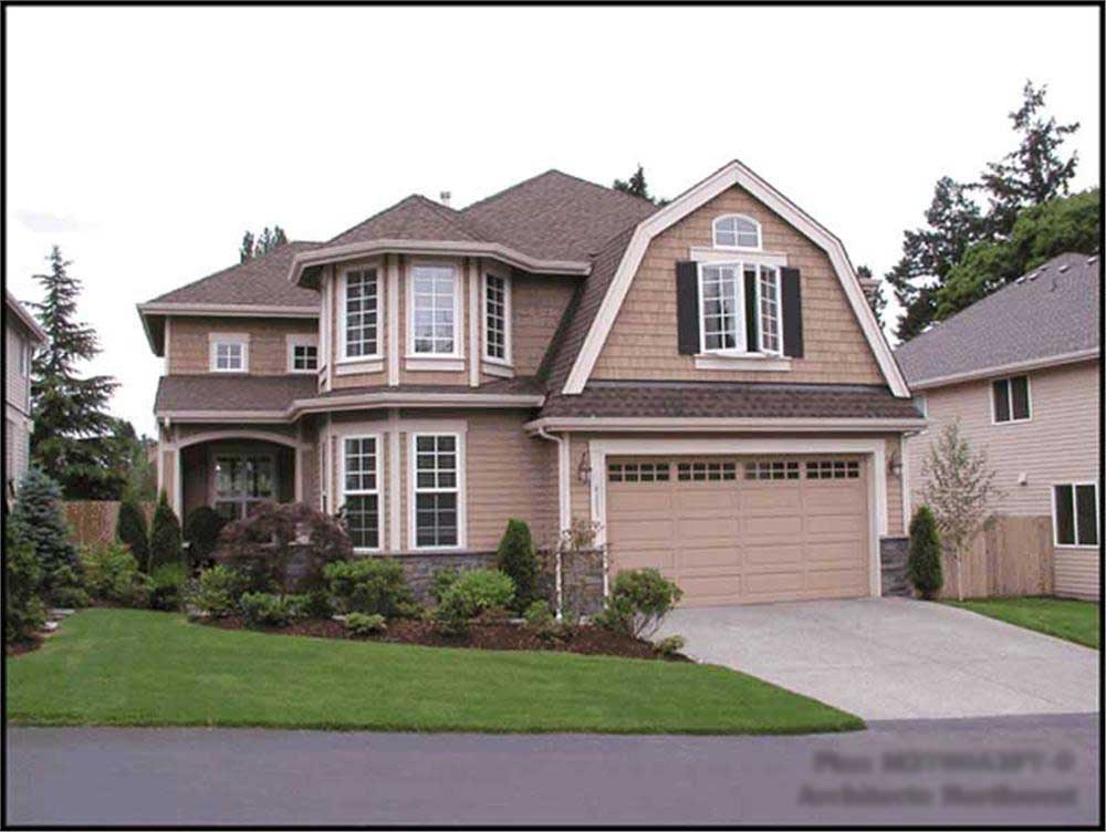 Main image for house plan # 9283