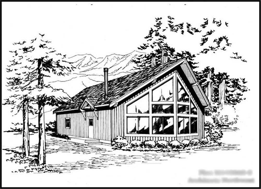 Main image for house plan # 14599