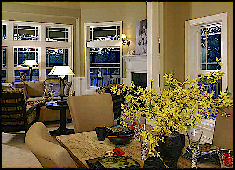 Dining Room of this 4-Bedroom,4100 Sq Ft Plan -4100