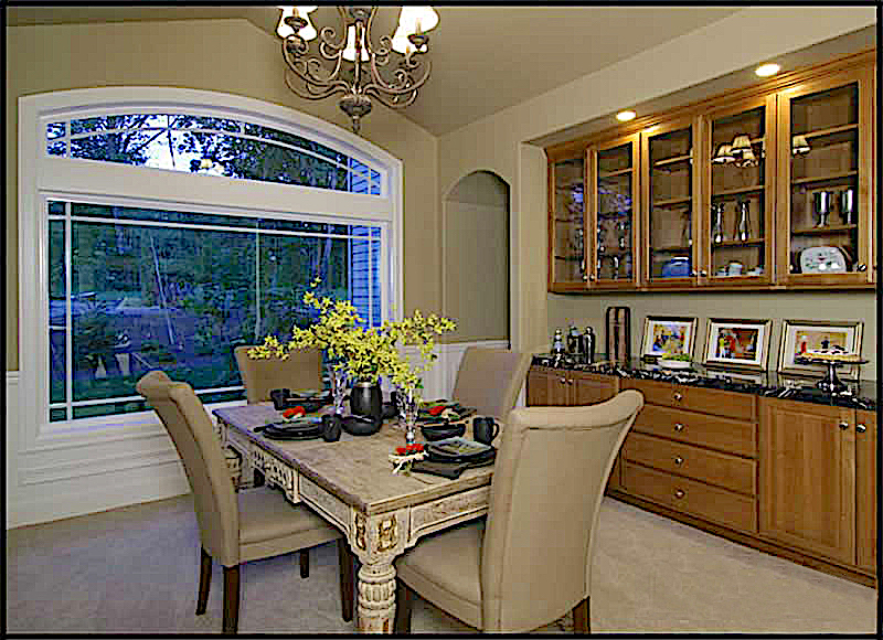 Dining Room of this 4-Bedroom,4100 Sq Ft Plan -4100