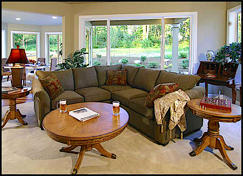 Family Room of this 4-Bedroom,4100 Sq Ft Plan -4100
