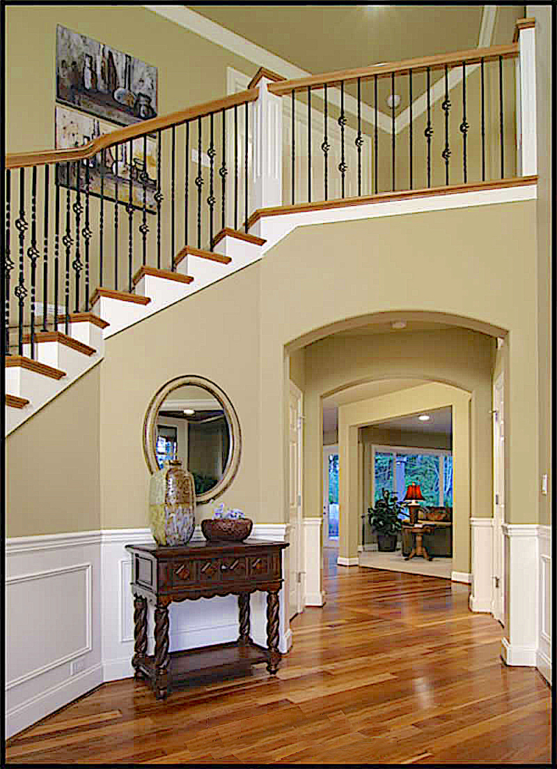 Entry Hall: Staircase of this 4-Bedroom,4100 Sq Ft Plan -4100