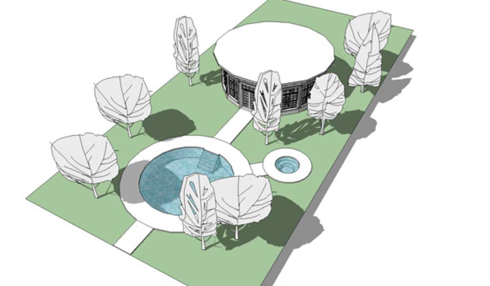 Pool of this 1-Bedroom, 1225 Sq Ft Plan - 116-1002