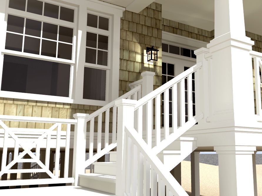 Front Door of this 3-Bedroom, 2621 Sq Ft Plan - 116-1003