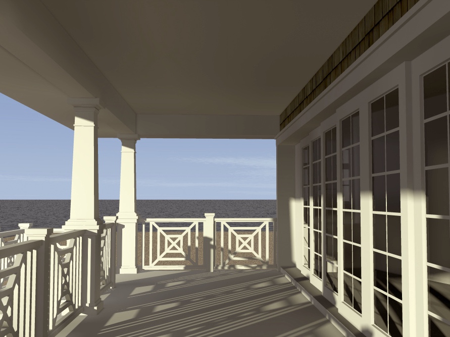 Porch of this 3-Bedroom, 2621 Sq Ft Plan - 116-1003