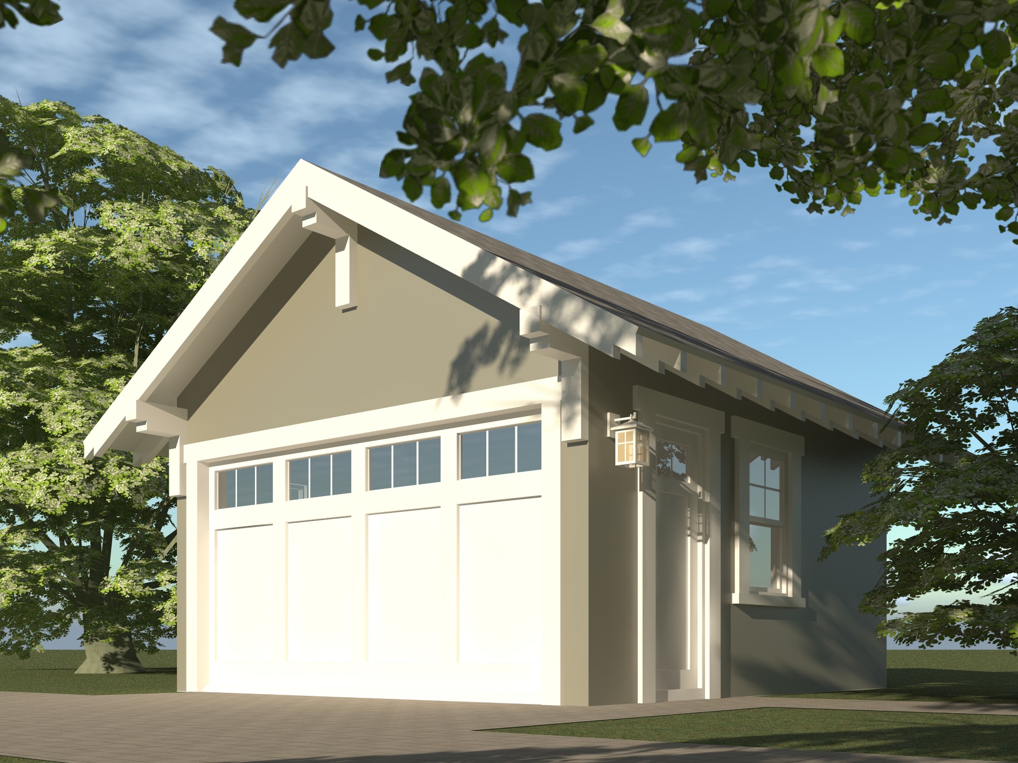 Garage of this 3-Bedroom, 1586 Sq Ft Plan - 116-1007