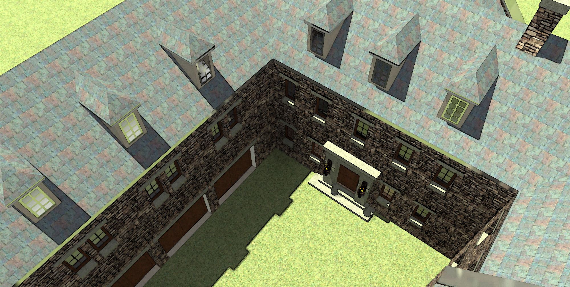 Front Door of this 5-Bedroom, 6974 Sq Ft Plan - 116-1010