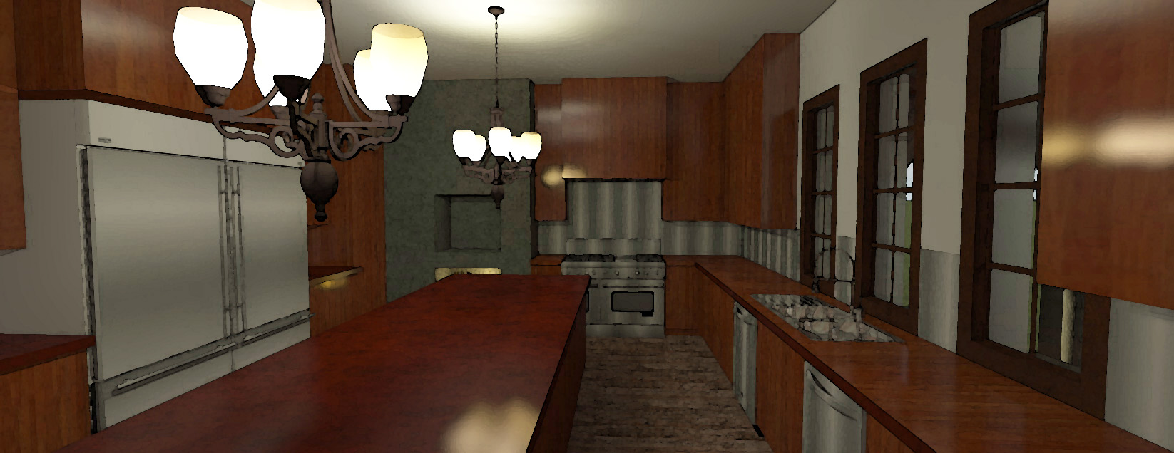 Kitchen of this 5-Bedroom, 6974 Sq Ft Plan - 116-1010