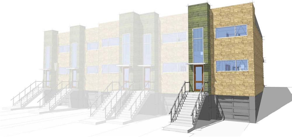 Front View of this 2-Bedroom, 1456 Sq Ft Plan - 116-1011