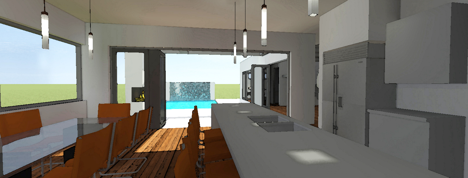 Kitchen of this 3-Bedroom, 2459 Sq Ft Plan - 116-1015