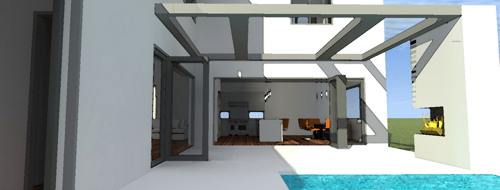 Patio of this 3-Bedroom, 2459 Sq Ft Plan - 116-1015