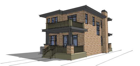 Front View of this 3-Bedroom, 1586 Sq Ft Plan - 116-1016