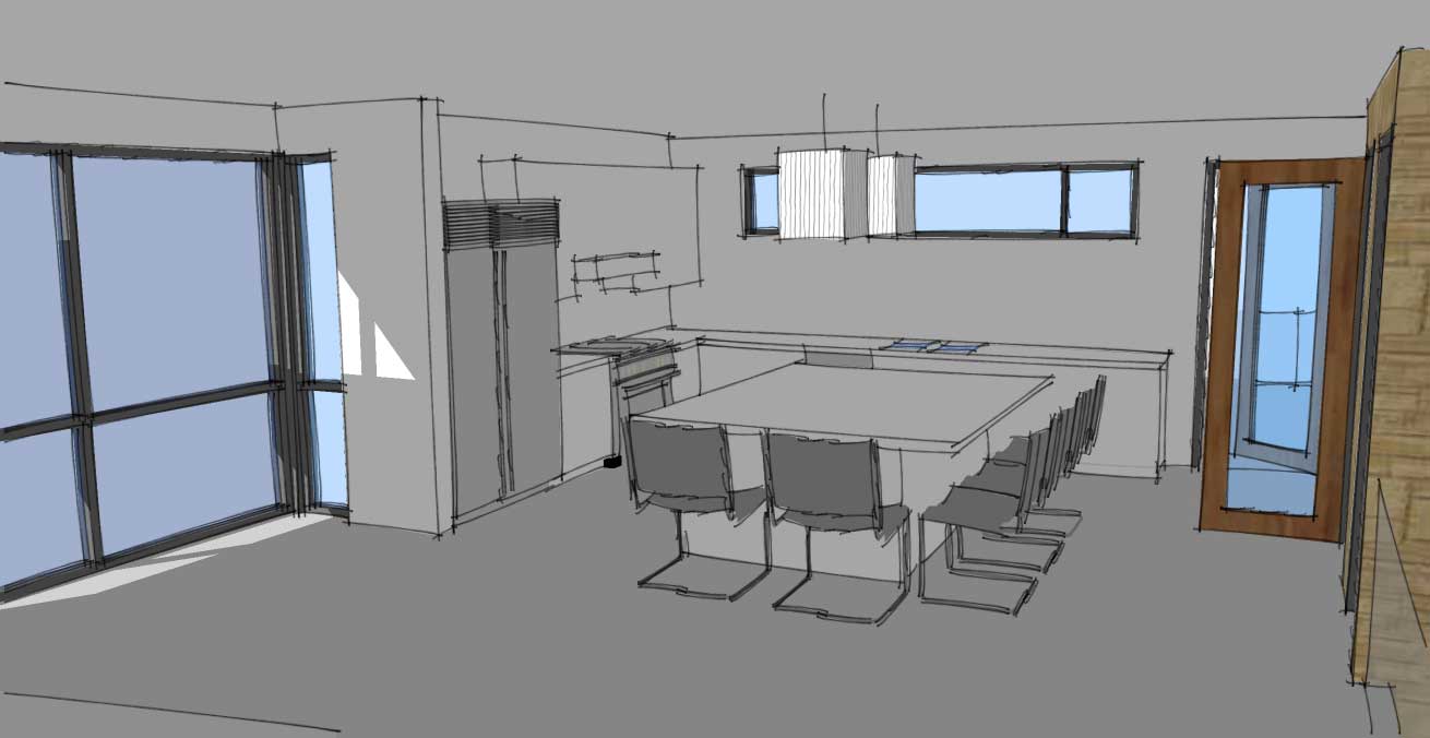 KItchen of this 4-Bedroom, 3469 Sq Ft Plan - 116-1028