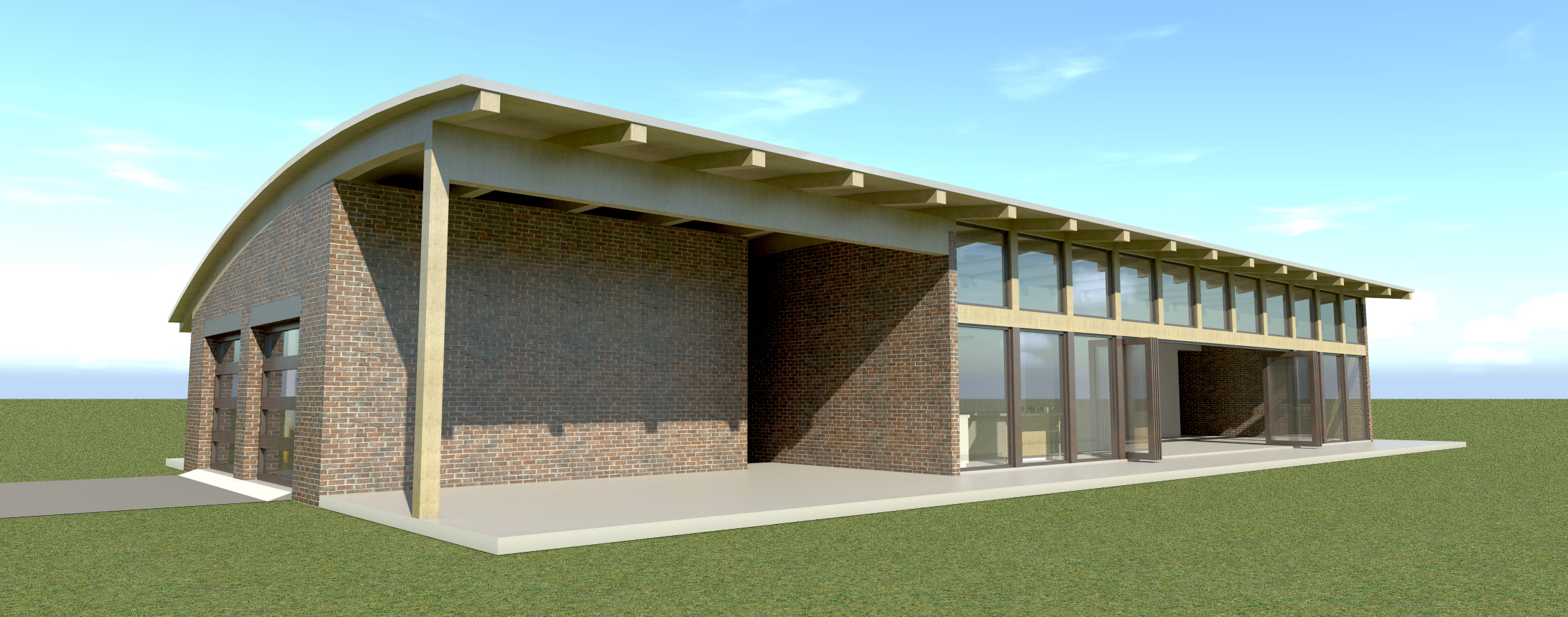 Rear View of this 4-Bedroom, 2457 Sq Ft Plan - 116-1037