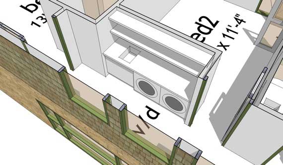 Laundry Room of this 4-Bedroom, 2690 Sq Ft Plan - 116-1038