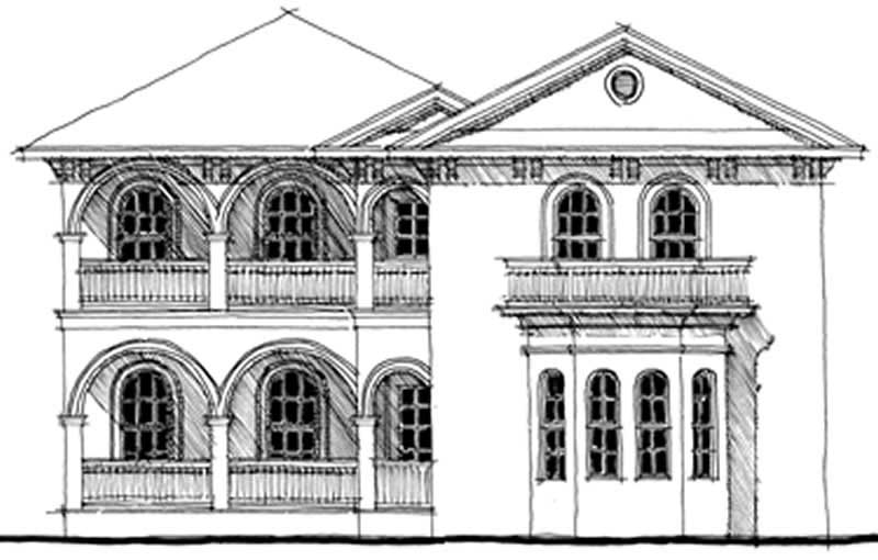 Main image for house plan # 9963