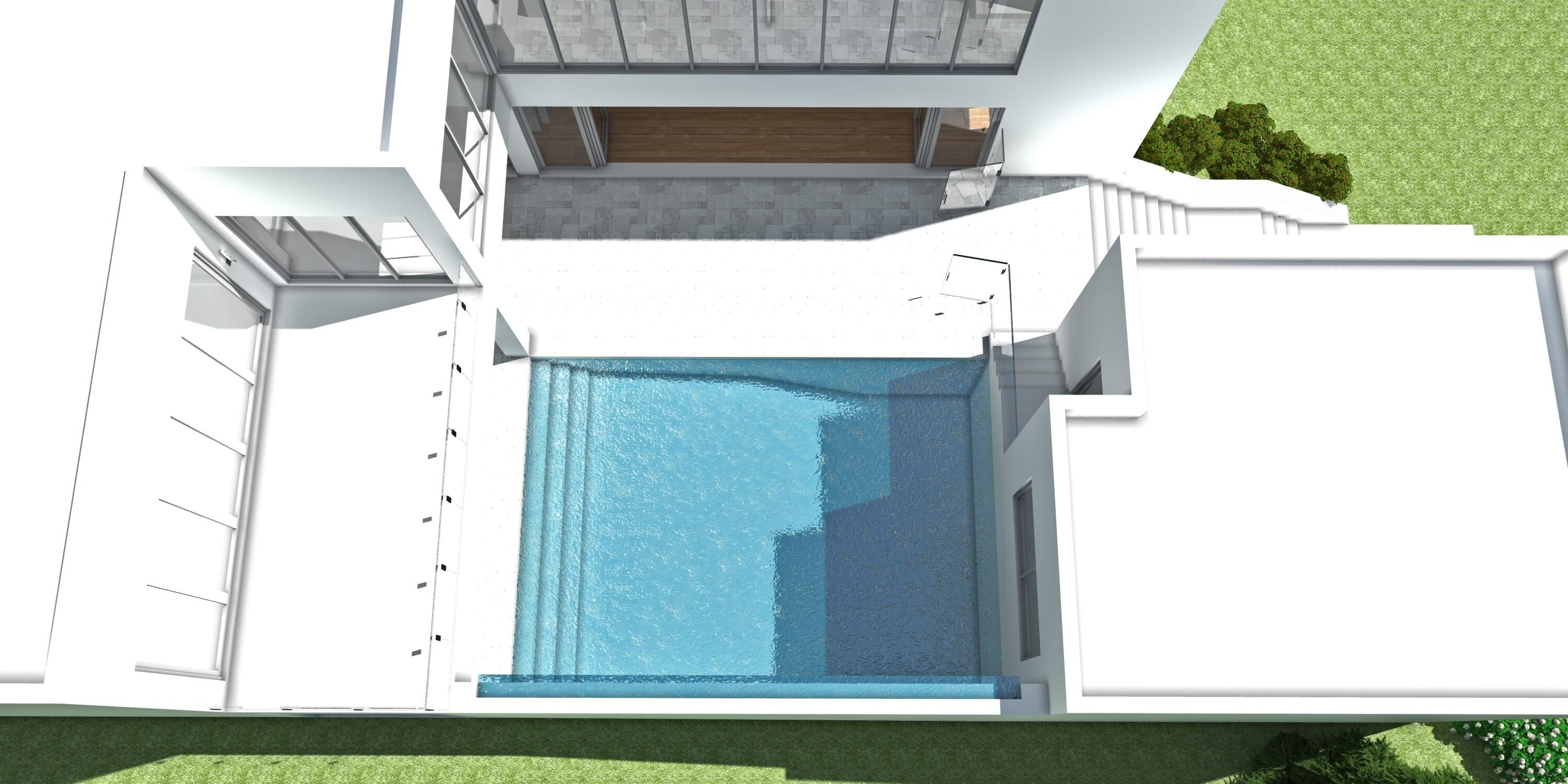 Aerial View of this 6-Bedroom, 4757 Sq Ft Plan - 116-1067