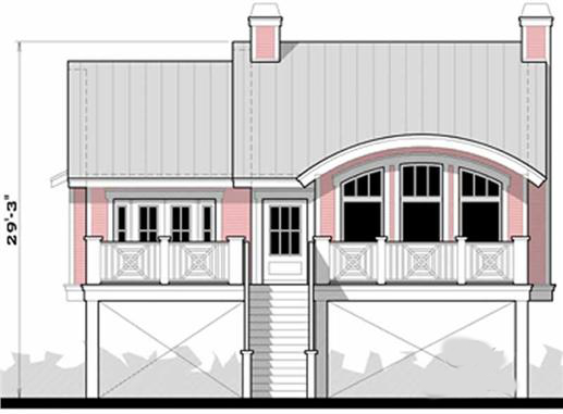 Main image for house plan # 9967