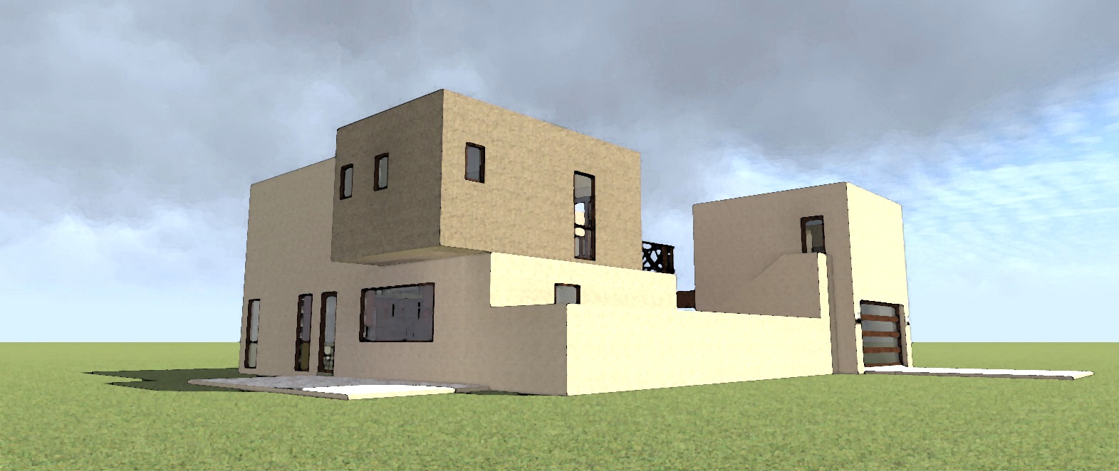 Home Plan Rear Elevation of this 4-Bedroom,3100 Sq Ft Plan -116-1078