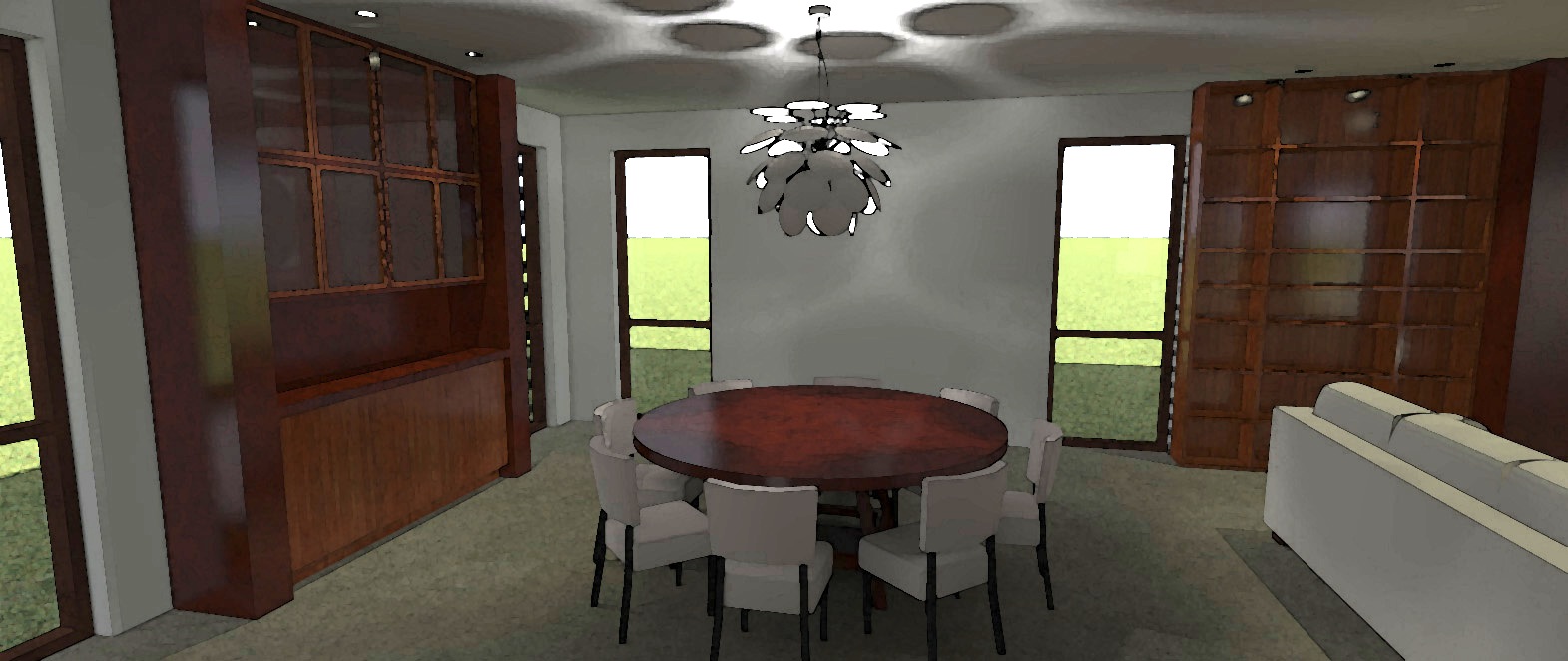 Dining Room of this 4-Bedroom, 3100 Sq Ft Plan - 116-1078