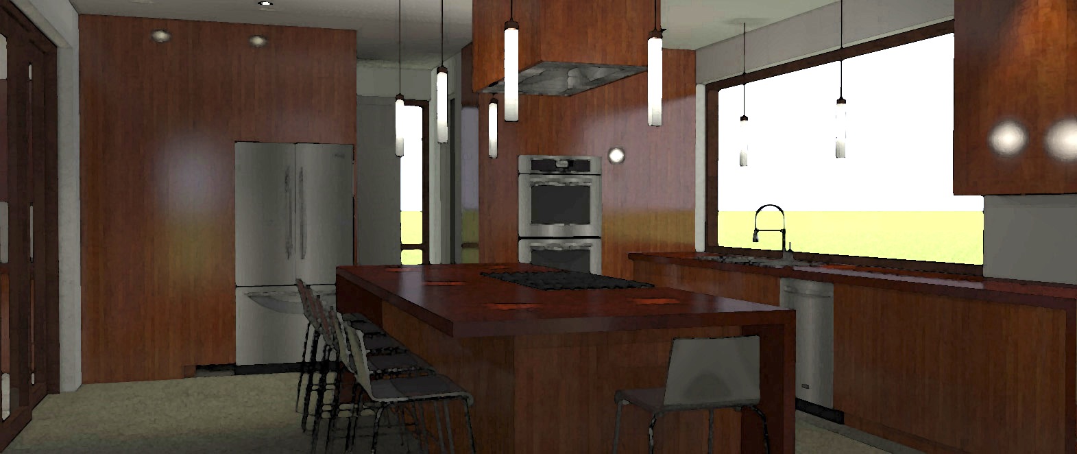 Kitchen of this 4-Bedroom, 3100 Sq Ft Plan - 116-1078