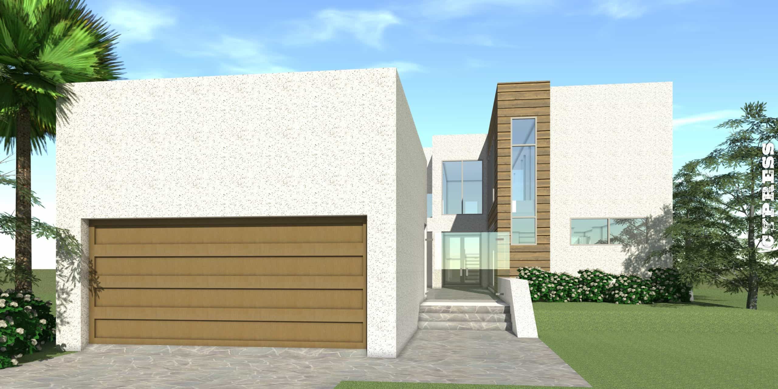 Front View of this 4-Bedroom, 2652 Sq Ft Plan - 116-1081