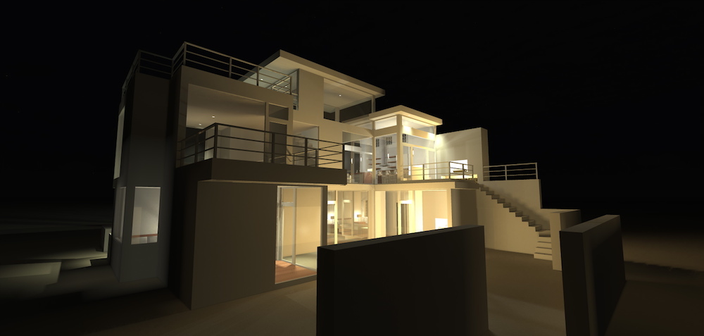 Home Plan Rear Elevation of this 3-Bedroom,1923 Sq Ft Plan -116-1084