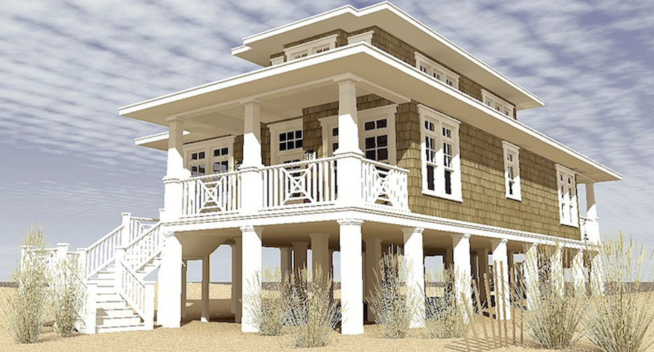 Front View of this 3-Bedroom, 1581 Sq Ft Plan - 116-1085