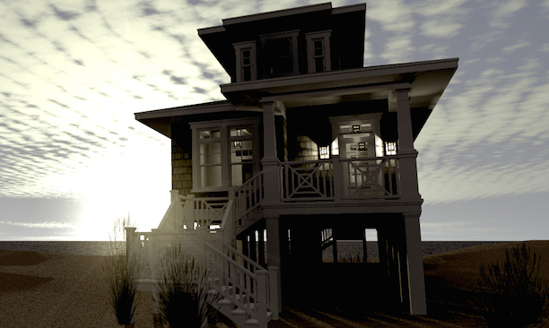 Home at Night of this 2-Bedroom, 1283 Sq Ft Plan - 116-1089