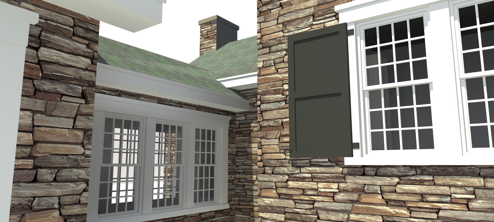 Side View of this 4-Bedroom, 3722 Sq Ft Plan - 116-1090