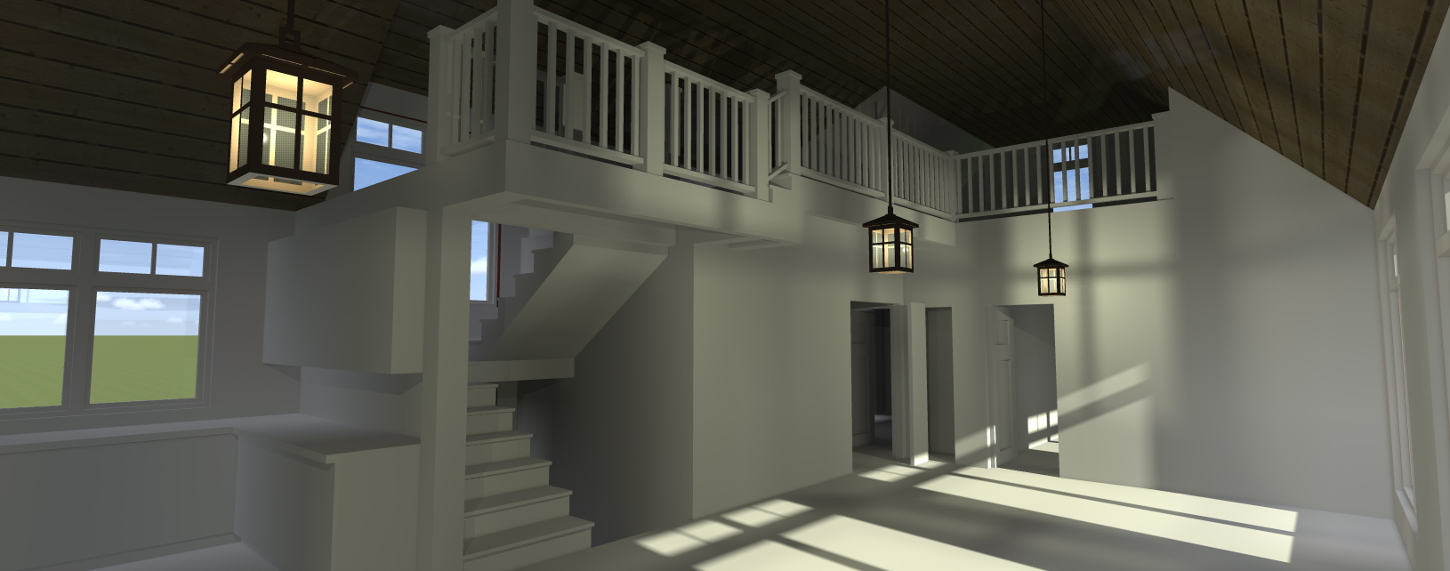 Great Room of this 3-Bedroom, 2342 Sq Ft Plan - 116-1095