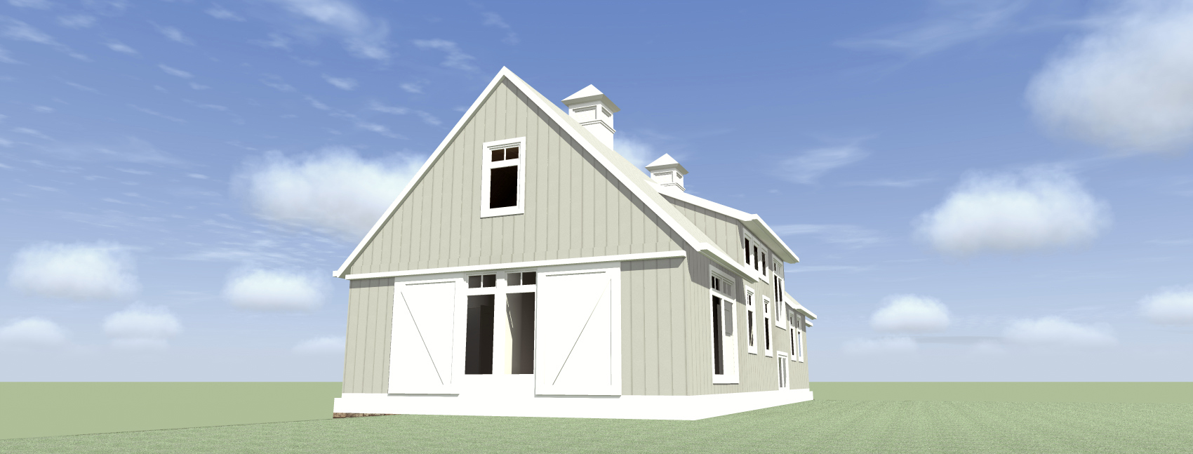 Home Plan Right Elevation of this 3-Bedroom,2342 Sq Ft Plan -116-1095