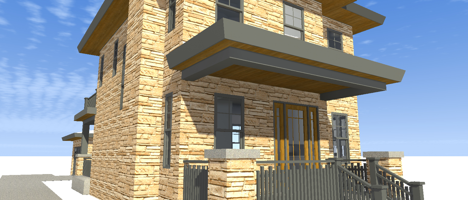 Home Plan Front Elevation of this 3-Bedroom,1586 Sq Ft Plan -116-1096