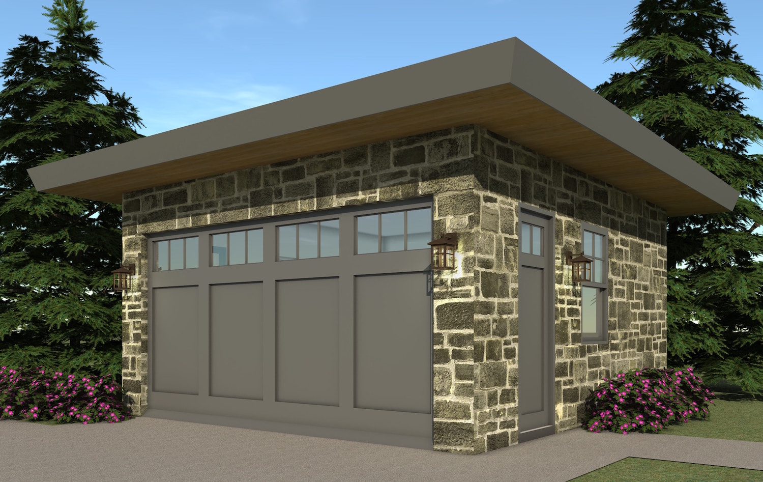Garage of this 3-Bedroom, 1586 Sq Ft Plan - 116-1096
